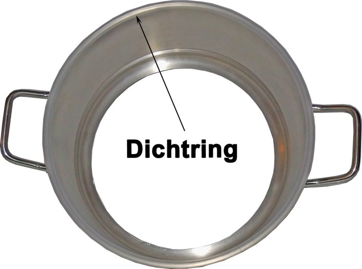 (Bild für) Erweiterung des Pflanzen-/Drogen-/Maischeraumes - Innen-Ø 36 cm - um ca. 15 Liter pro Einheit - zum Schließen ins Bild klicken