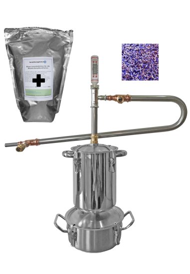 (Bild für) DESTILLIERMEISTER E2-4 Supreme - Anmeldefrei - Große Destille für ätherische Öle - zum Schließen ins Bild klicken